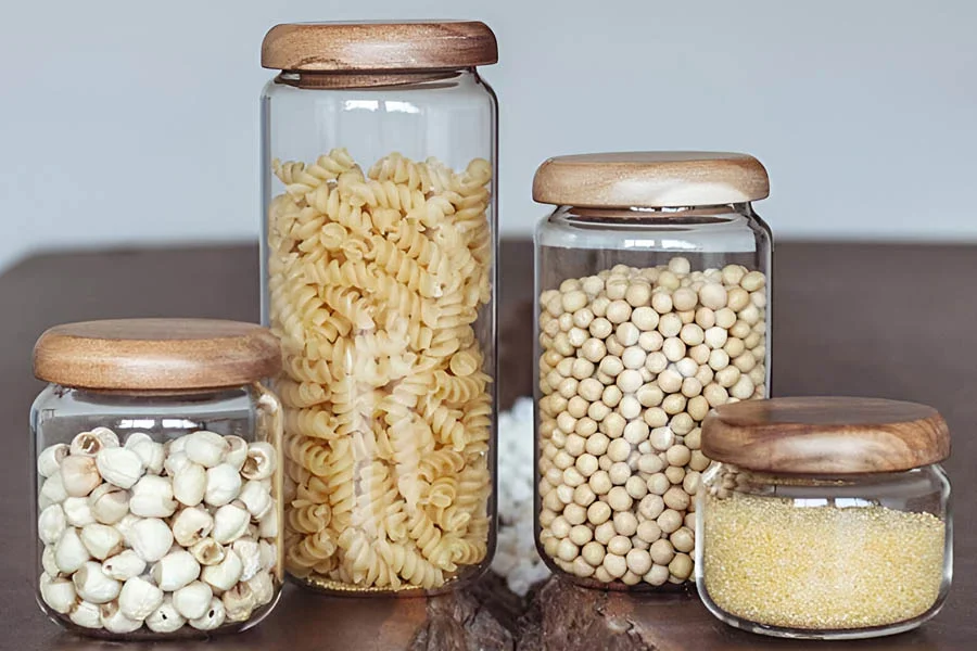 Kitchen Storage Jars for Dry Goods