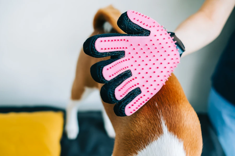 Pet Hair Removal and Massage Glove