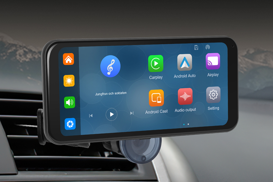 Car Radio with Wireless Apple CarPlay