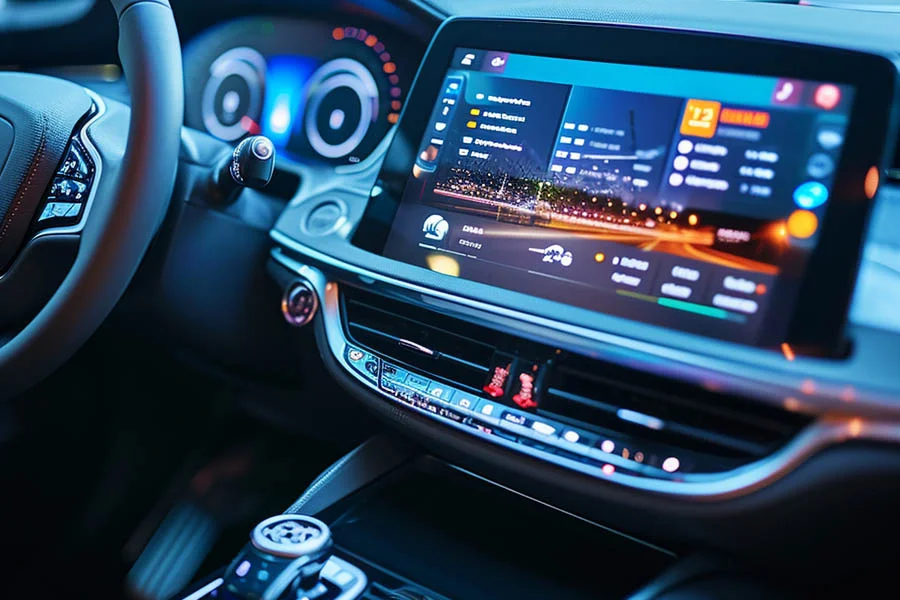 Car Radio with Wireless Apple CarPlay